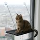 Hamac de fenêtre pour chat – Confort & design suspendu avec ventouses solides